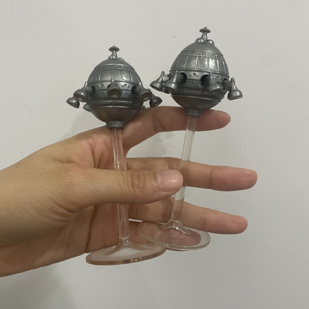 4 Piece E.T. The Extra Terrestrial Alien Spaceship Figure Toy