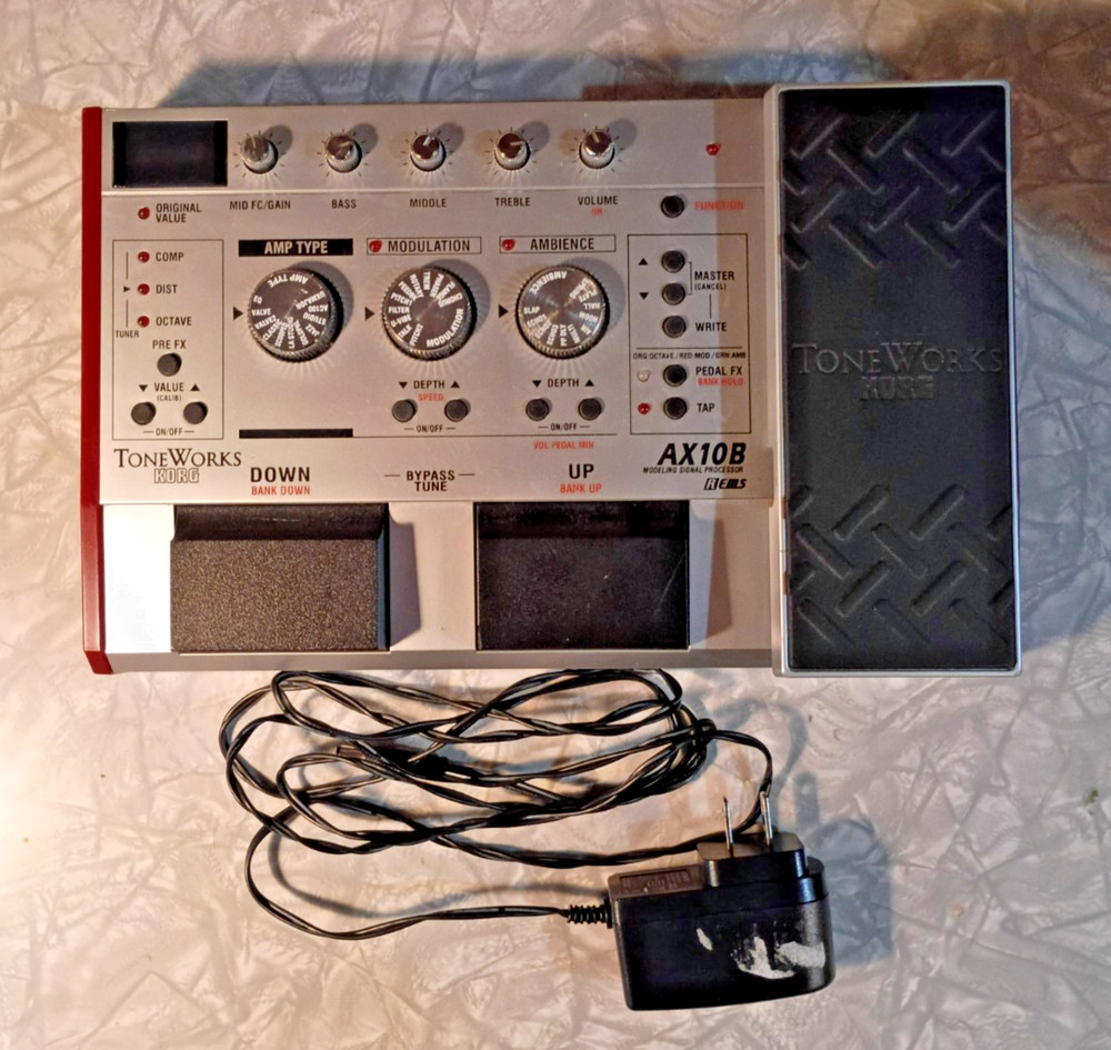 Korg ToneWorks AX10B Modeling Signal Processor Guitar Multi Effect 2004 *Tested*