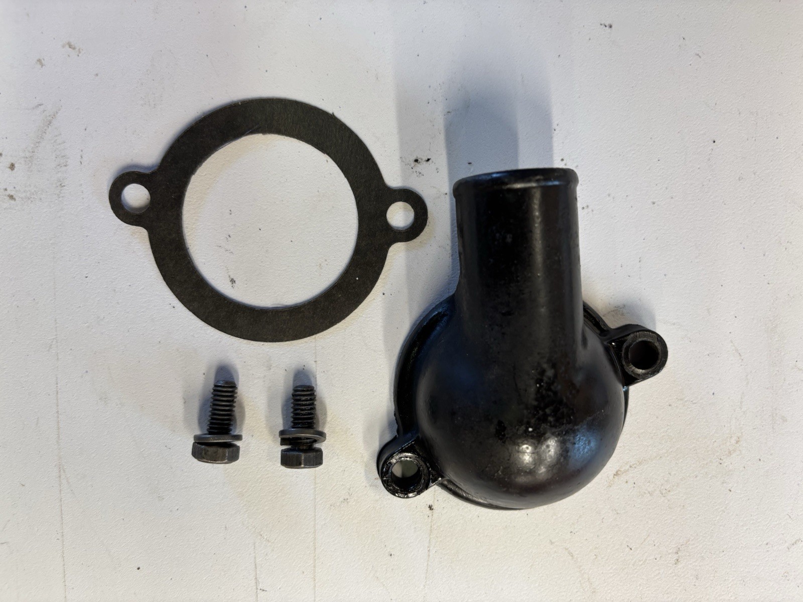 M-151 A1 A2 Engine Thermostat Cover Assy with Gasket and Hardware NOS #8754620