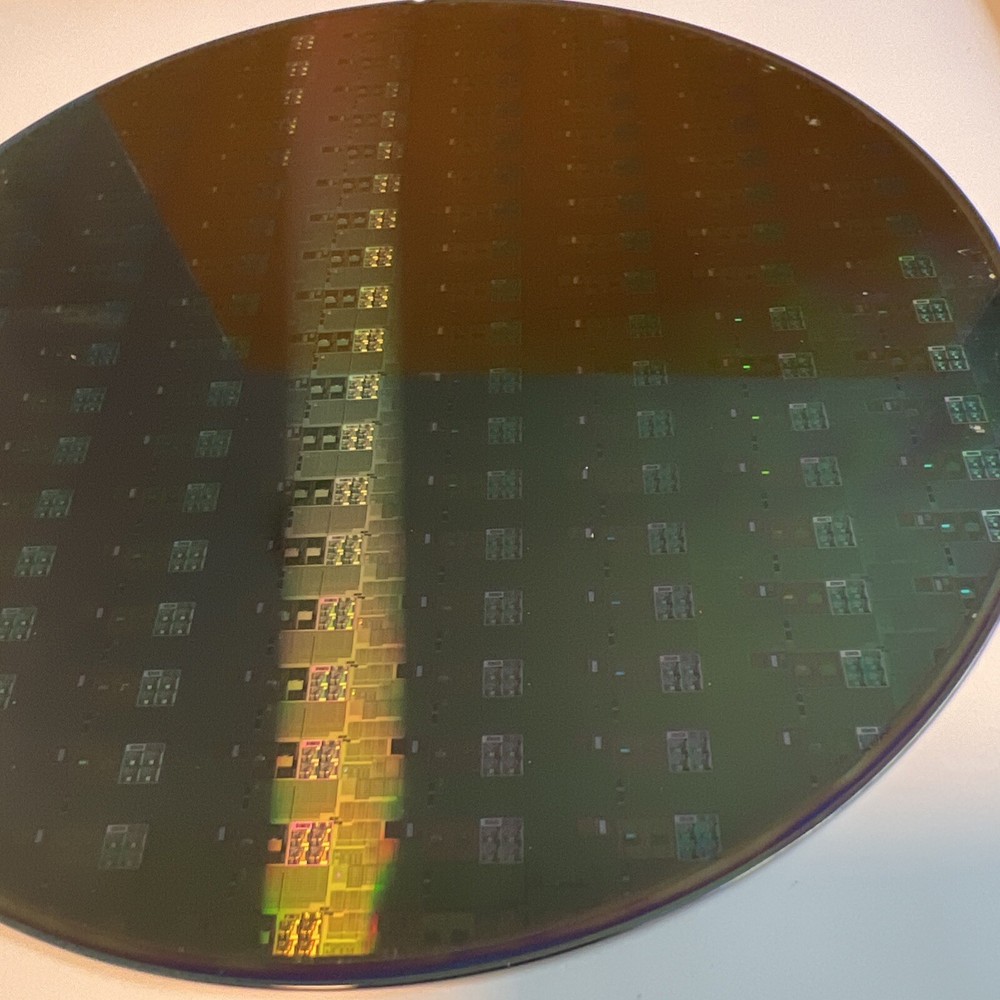 8” Patterns Silicon Wafer Thickness 735um Collection Art Wafer Come With AFrame