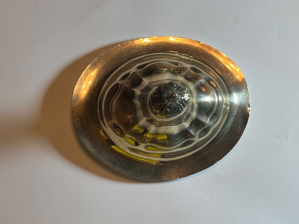 STERLING SILVER Reed and Barton Hampton Court Shield (663) Covered Sugar Bowl