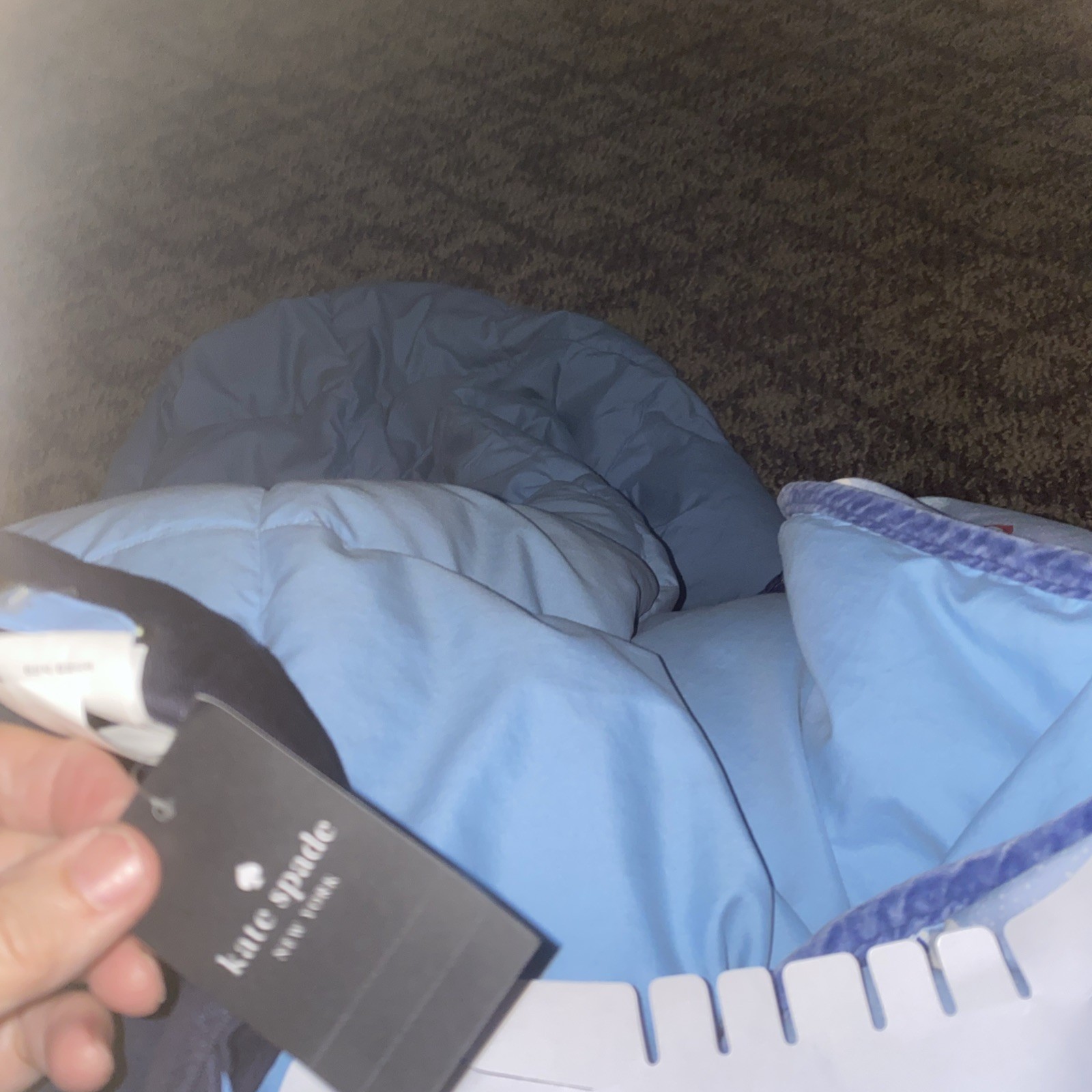 Kate Spade Colorblock Spade Patch Baseball Cap