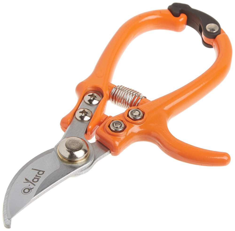 2 - pack Q-yard Pruning Shear, Mini- Extra Sharp Garden Hand Pruners, Easier ...