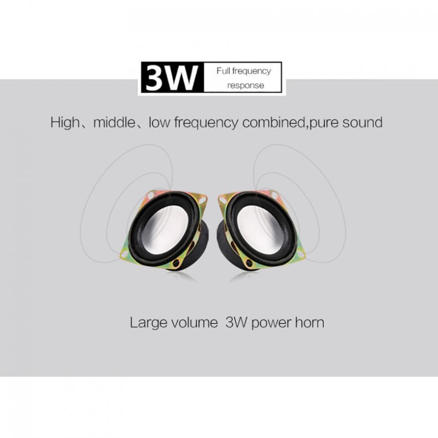 USB Computer Speaker 3.5mm Plug for Laptop Desktop MP3 Phone PC External Speaker