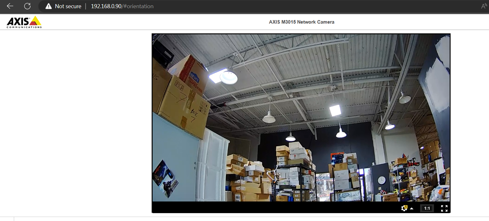 Axis M3015 Ceiling Mount Network Camera 01151-001 [CTSL]