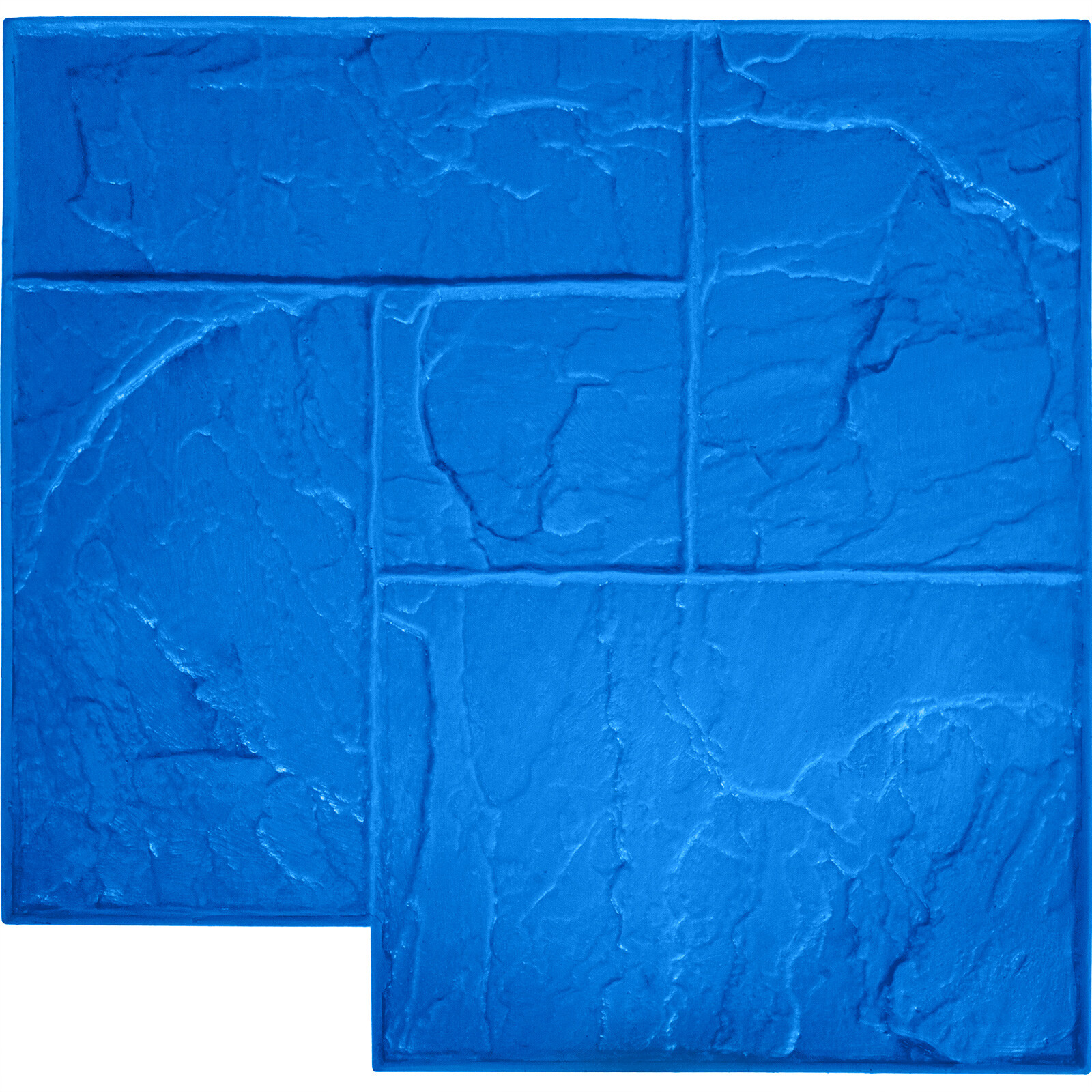 VEVOR Concrete Texturing Skin 24x24" Concrete Stamps Mats Set Concrete Stamping