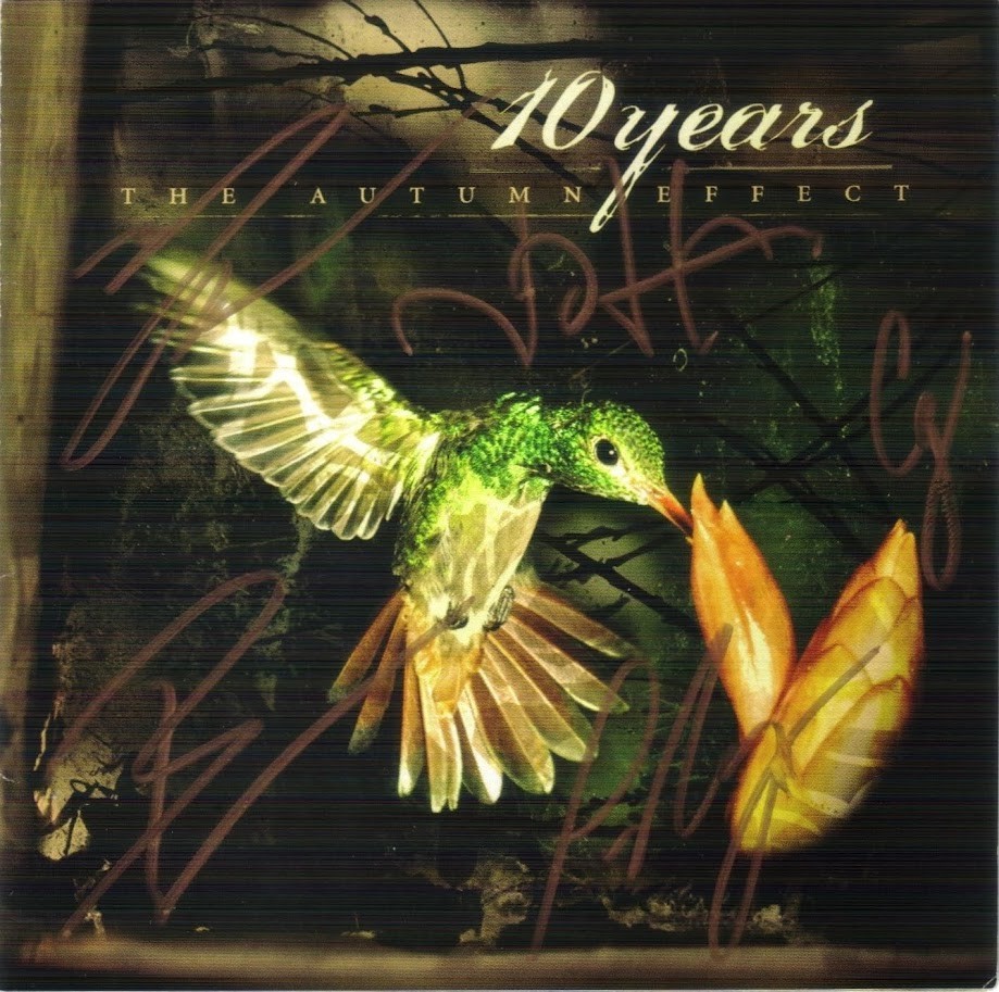 10 Years The Autumn Effect Signed Autographed CD