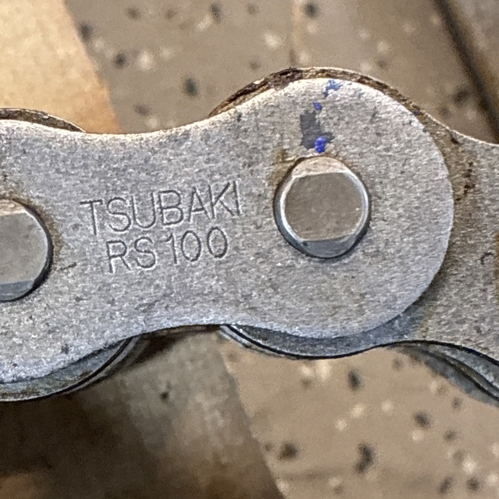 Tsubaki Chain Co. RS100 Roller Chain