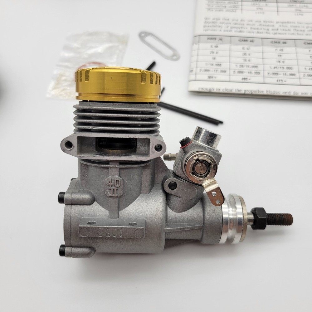 GMS2000 40 GOLDTOP RC ENGINE New Open Box