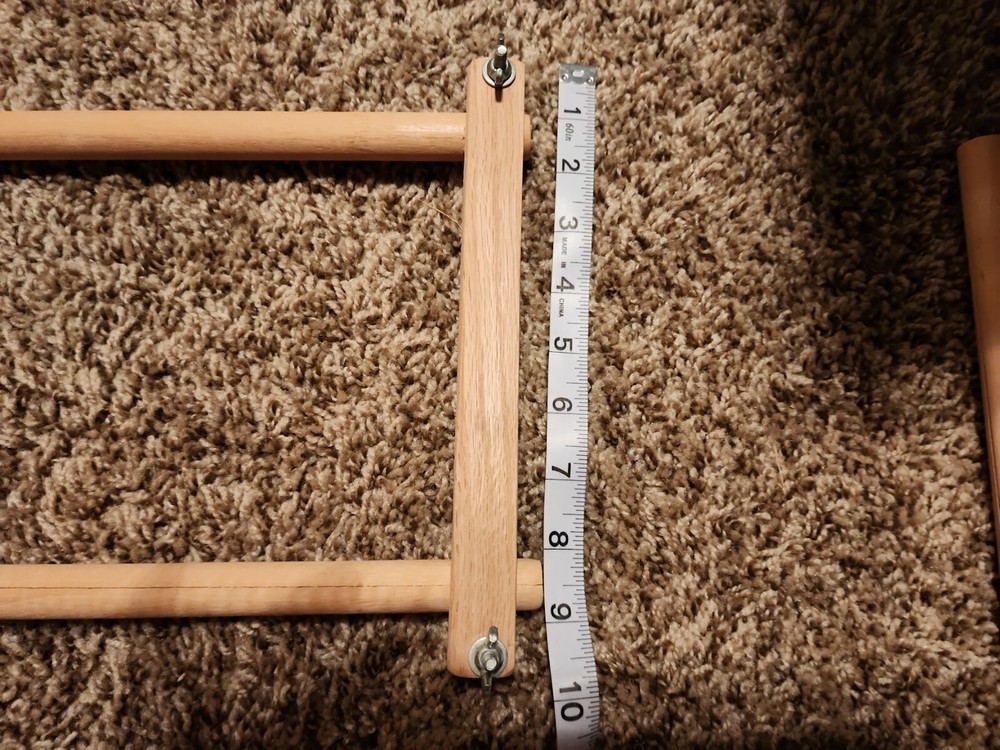 Crosstitch Frame Square Rectangle Tan
