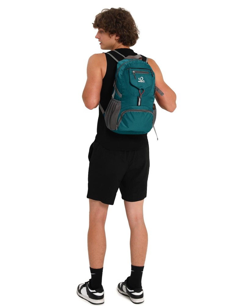 Small Lightweight Packable Backpack 20l Ultra Light Foldable Travel Hiking Ca...