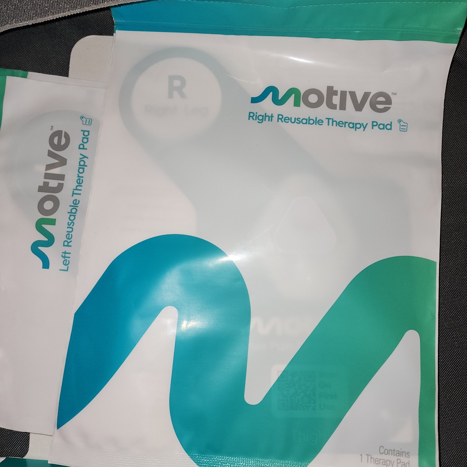 Motive Knee Pain Relief Therapy Brace Device Left Right Knee