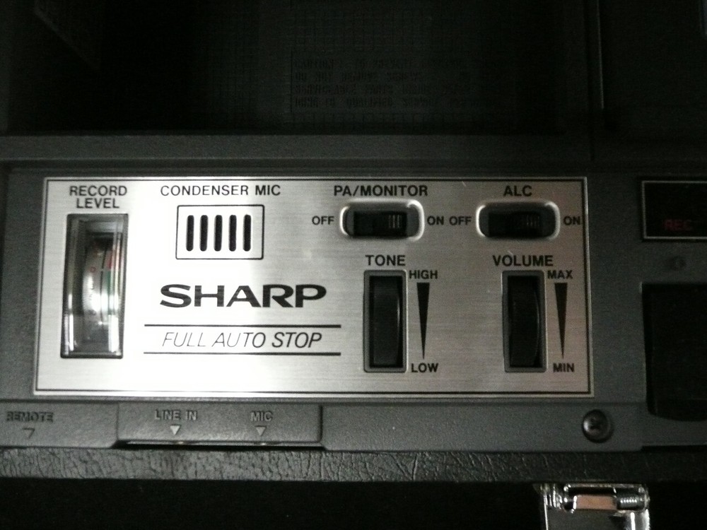 Vintage Sharp Professional Tape Recorder / Player RD-685AV