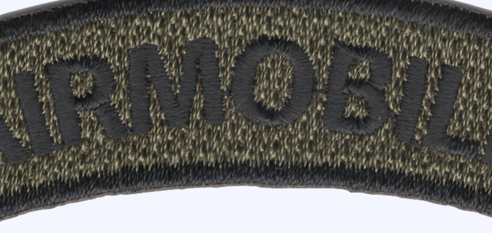 Army Airmobile OD Rocker Patch