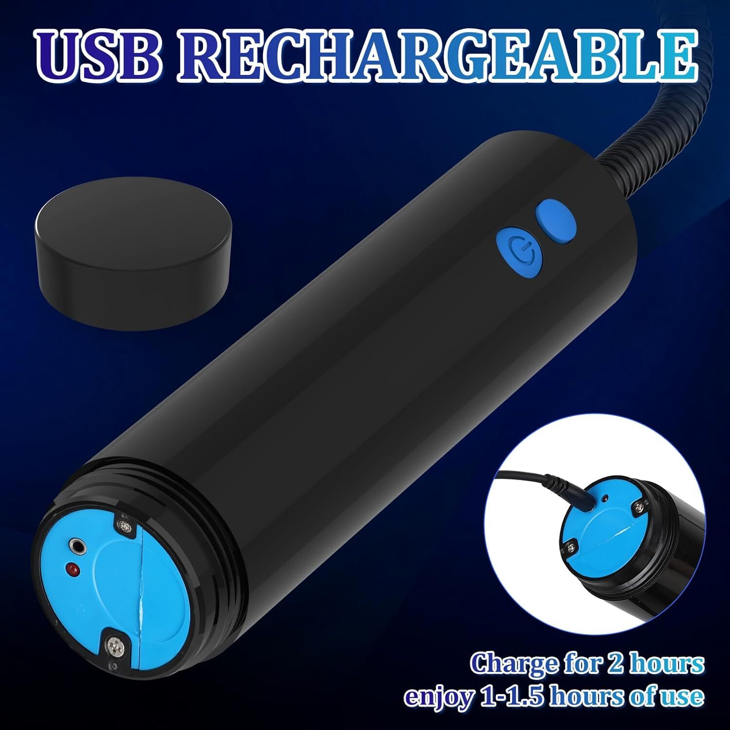 Vacuum Penis Pump for Male ED Enhancement Erectile Enlargement Penis Enlarger BG