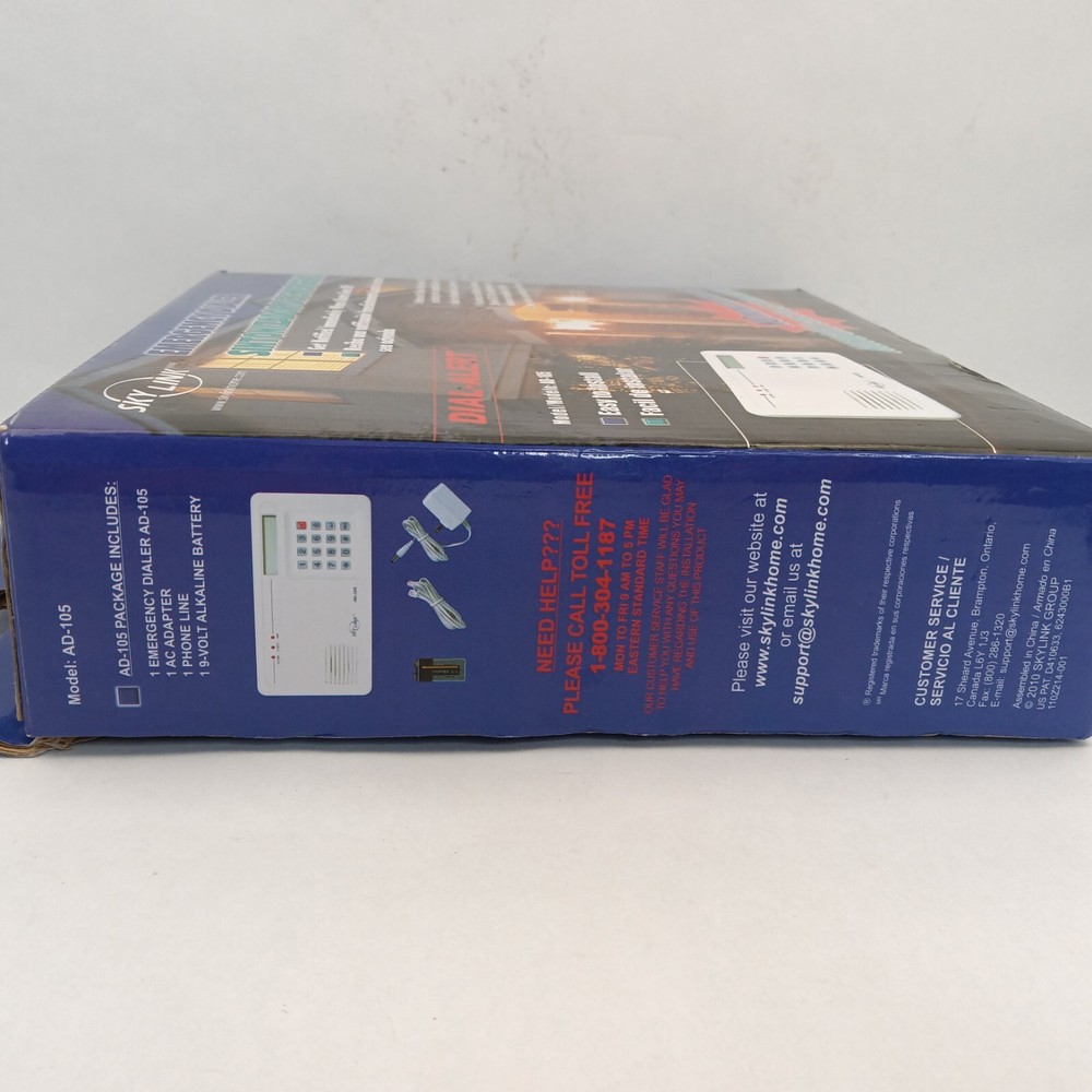 SKYLINK Wireless Emergency Dialer, wireless security system AD-105