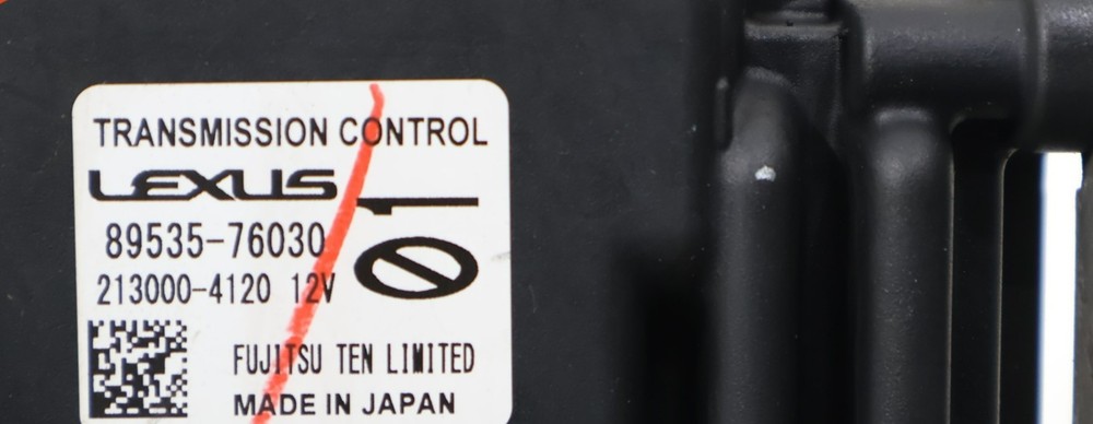2019 - 2022 LEXUS UX200 AUTOMATIC TRANSMISSION CONTROL MODULE UNIT OEM