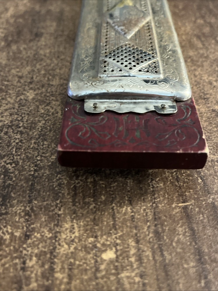 Vintage 7” hohner harmonica hammered reeds