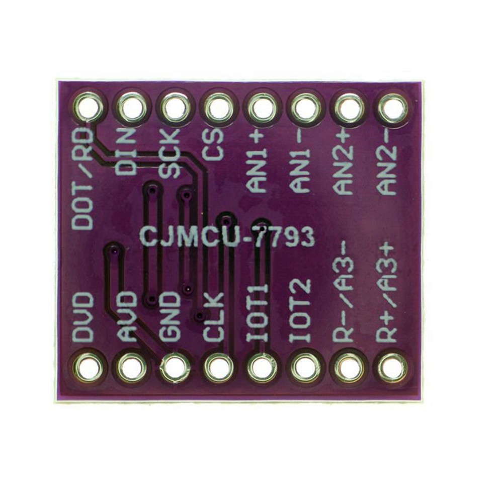 MCU-7793 AD7793BRU 24-bit Σ-Δ ADC Low Noise Amplifier Module