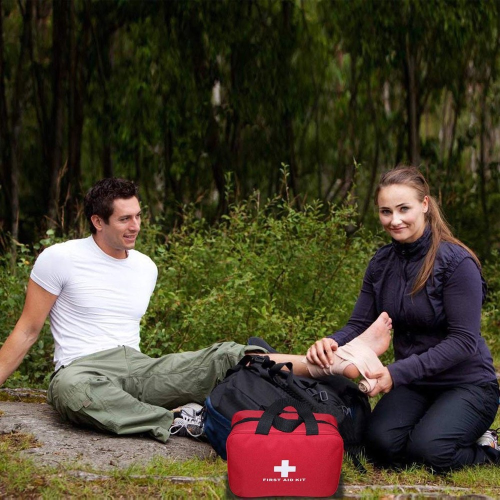 Nylon First Aid Empty Kit,Compact Waterproof and Lightweight First Ai...
