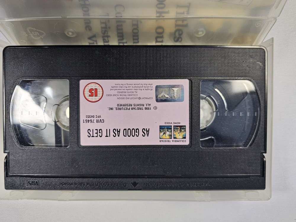 As Good As It Gets (1997) VHS