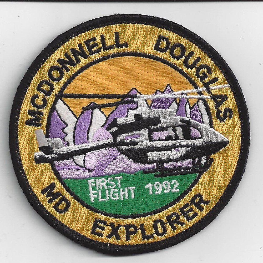 McDonnell Douglas/MD Explorer BC Patch Cat No M5970