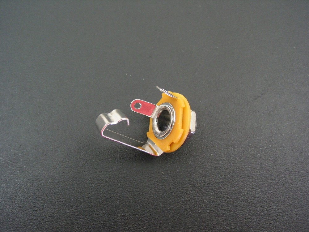 3-Pack 1/4 Inch Mono Input Output Jack for Import Guitars & Others