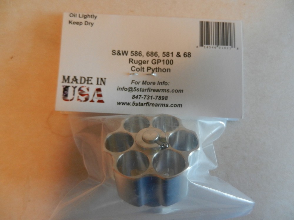 Aluminum Speedloader, Speed Loader; S&W 586, 686, GP100, Python; L6-357/38