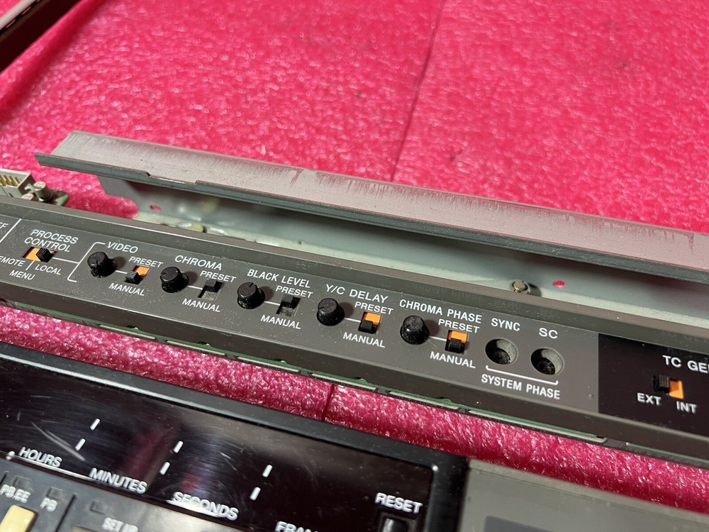 Sony DVW-A500P DIGITAL VIDEOCASSETTE RECORDER ''Button panel''