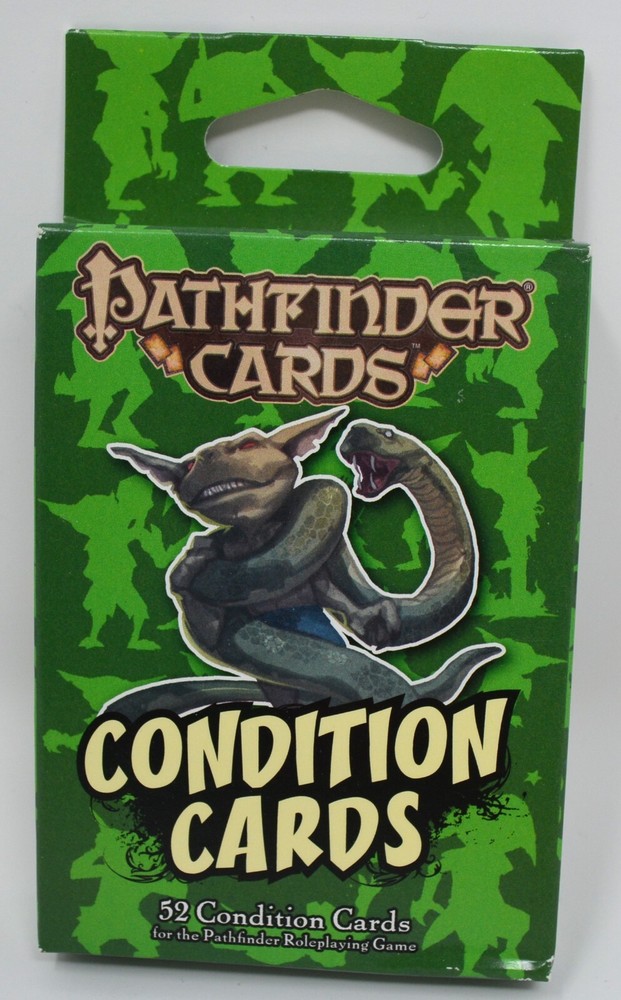 Paizo Condition Cards Deck For Use With Pathfinder and RPGs OOP GameMastery
