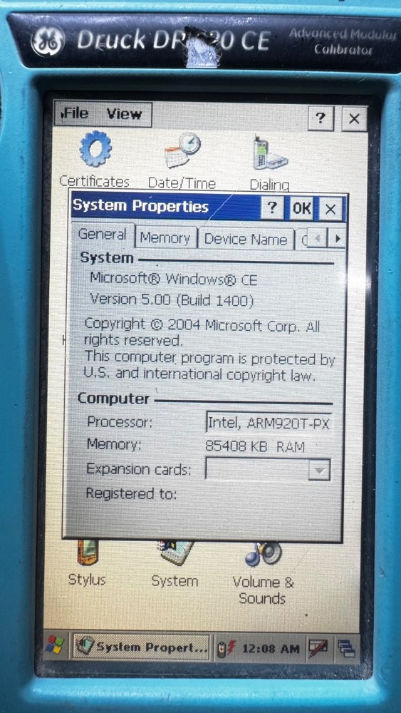 GE Druck DPI 620-CE Advanced Modular Calibrator