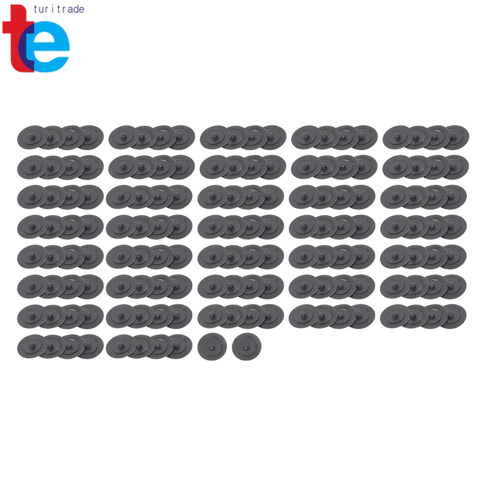 2" Medium Sanding Discs 80 Grit Roll Lock Die Grinder Sanding Discs - 150 Pack