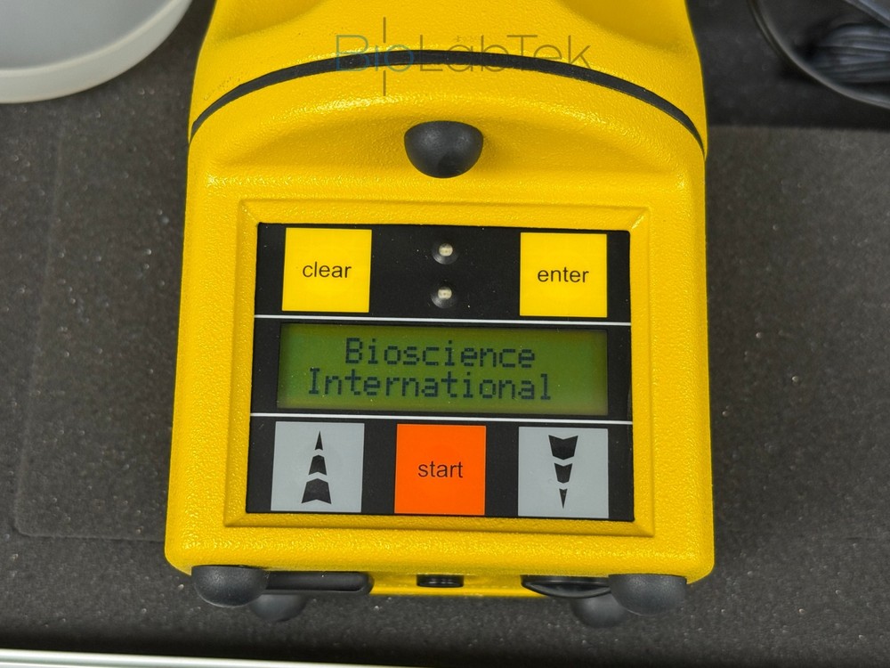 Bioscience SAS 180 Lpm surface air systems air sampler with head and case NEW