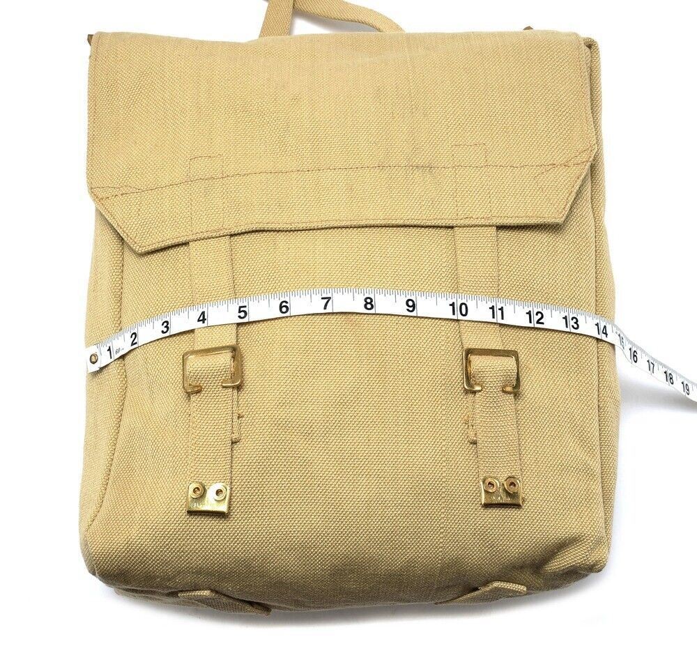 WW2 Large British P37 Pack with shoulder strap Marked JT&L 1940