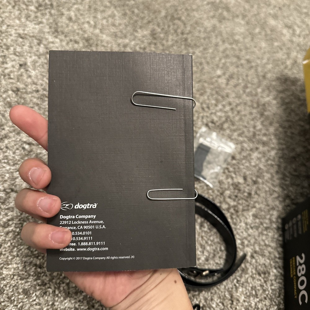 Dogtra 280C Precise Control 127-Level Training Dog E-Collar