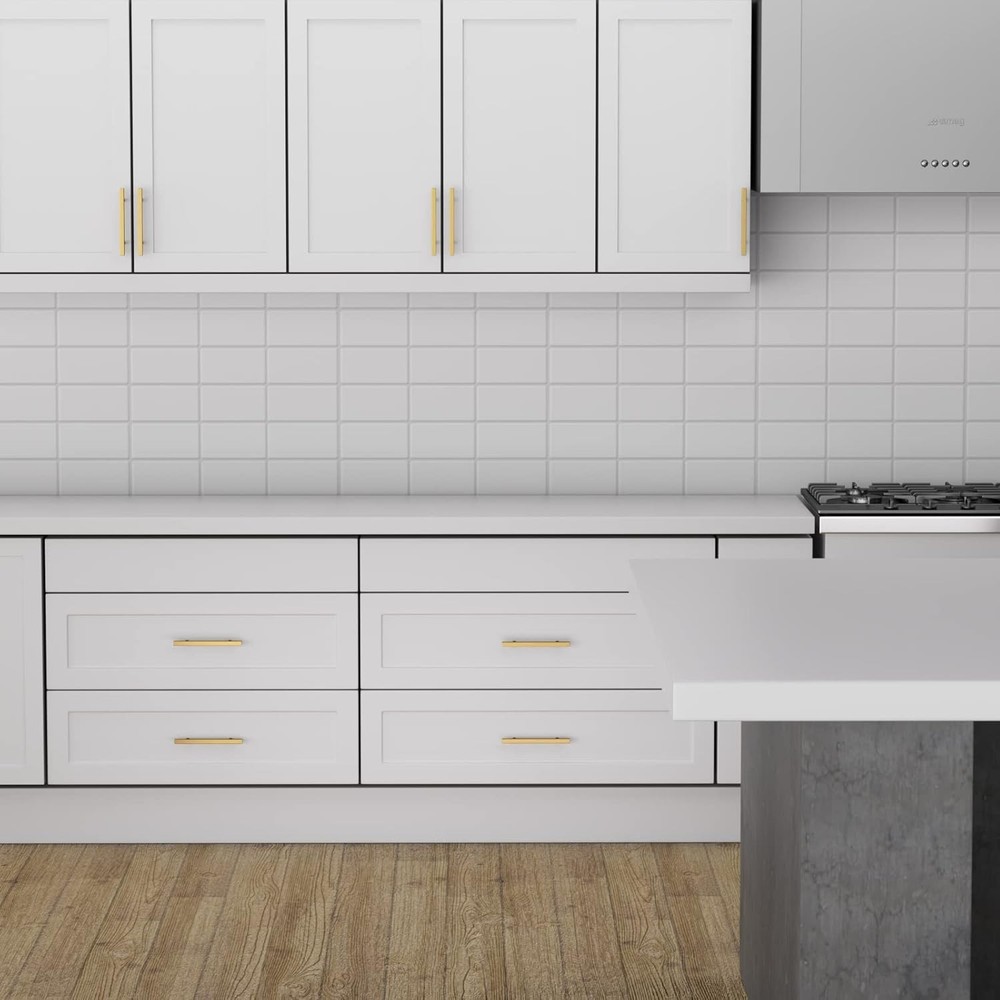 Solid Matte Black Cabinet Pulls Knobs Handles Kitchen Bath Drawers Hardware