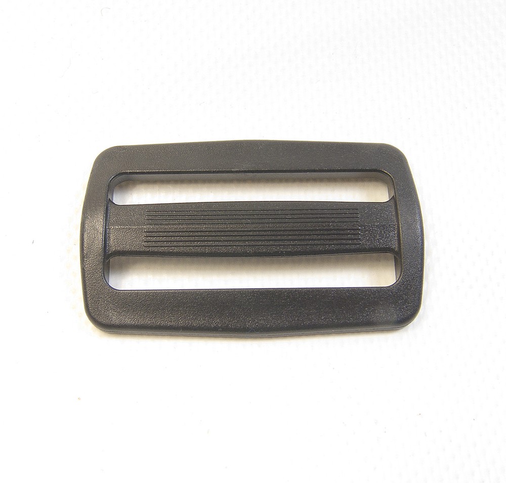 Quick Release Buckle, 2" Inch, w/ Webbing Slide, Acetal Plastic 2 Pc. Set