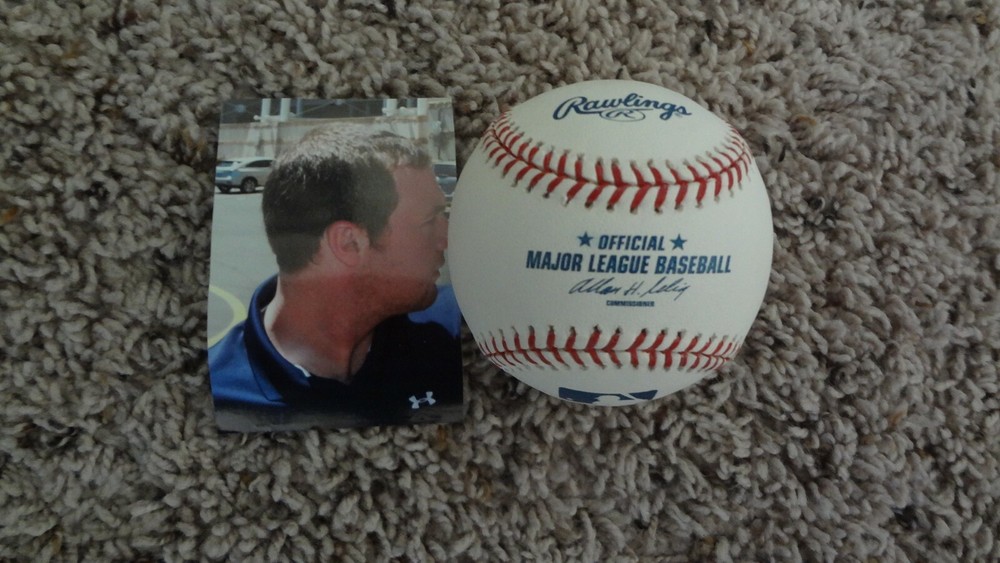 ALEX WHITE AUTOGRAPHED BASEBALL