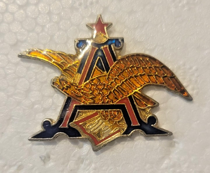 Vintage Anheuser Busch Beer Eagle Lapel Pin