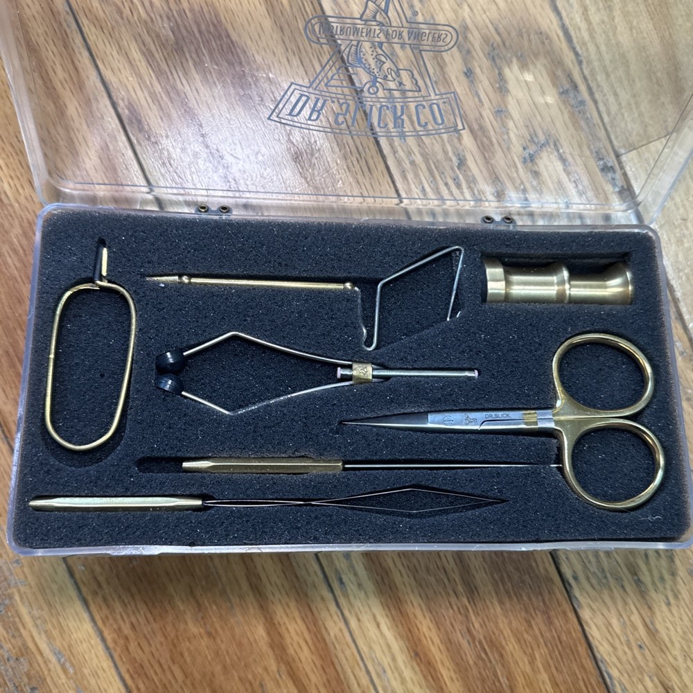 Dr Slick Fly Tying Gift Set 7pc piece Tool Kit
