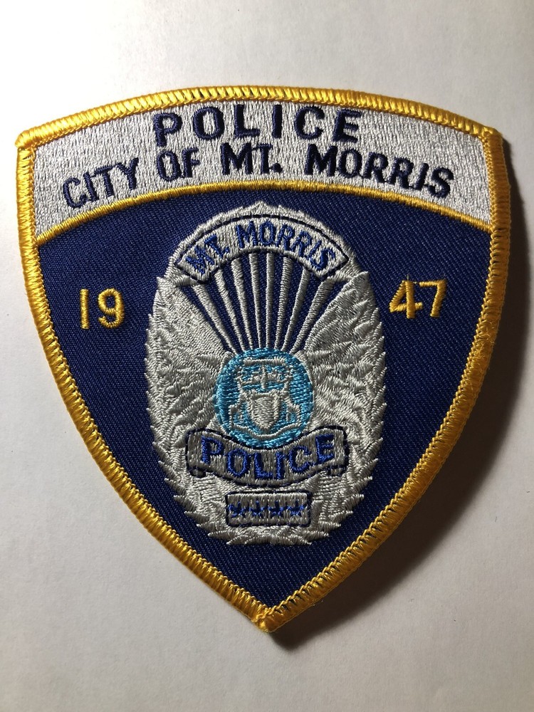 Mount Morris Michigan Police Patch