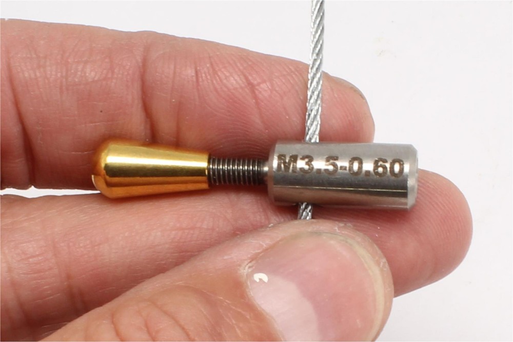 Thread Detective Thread Identifier Tool - Mini/Small Inch/Metric Thread Sizes