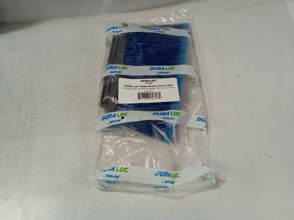 DuraLoc Angle Broom Insert Blue Angle Broom Insert Head Replacement