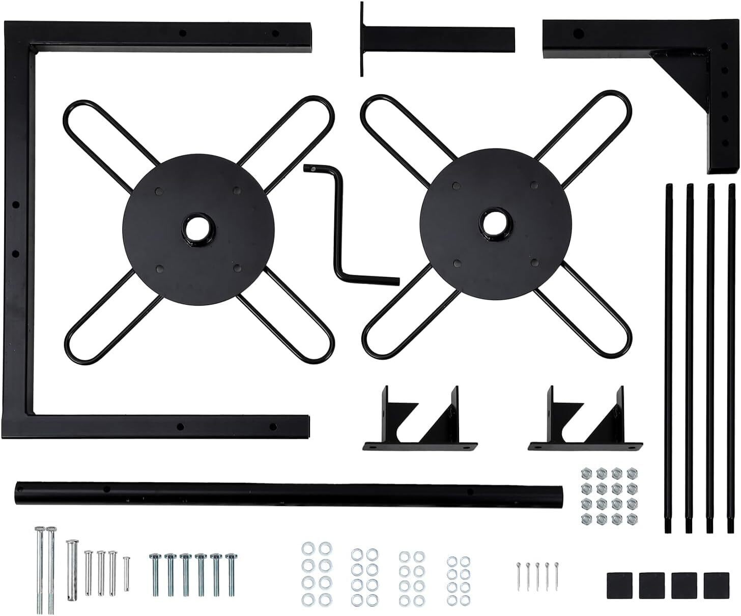 Barbed Wire Unroller Bolt On ATV Or 2" Receiver Hitch Truck Tractor for Fencing