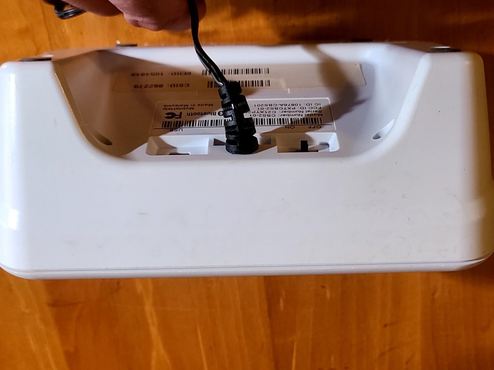 MobileHelp Emergency System Base Station w/ Power Adapter CBS2-01 Tested/Working