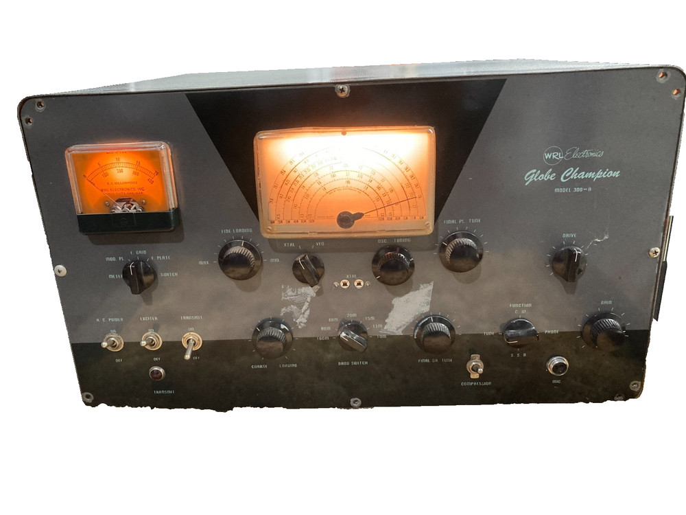 WRL Electronics Model 300-A Vintage Transmitter (Untested, Parts or restoration)