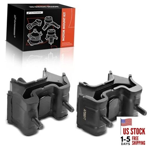 2PCS Front Left and Right Engine Motor Mount Kit Compatible with Mercedes