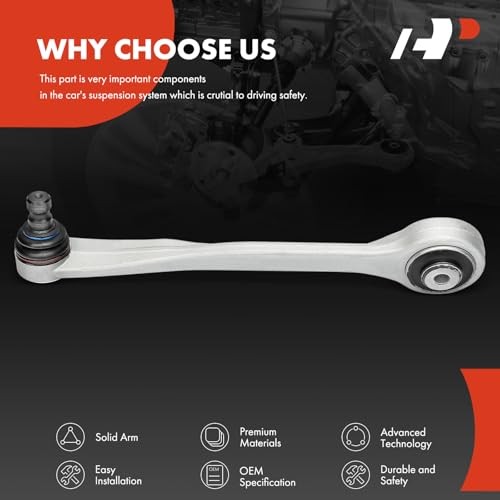 Front Left Forward Upper Control Arm - Ball Joint & Bushing - Compatible