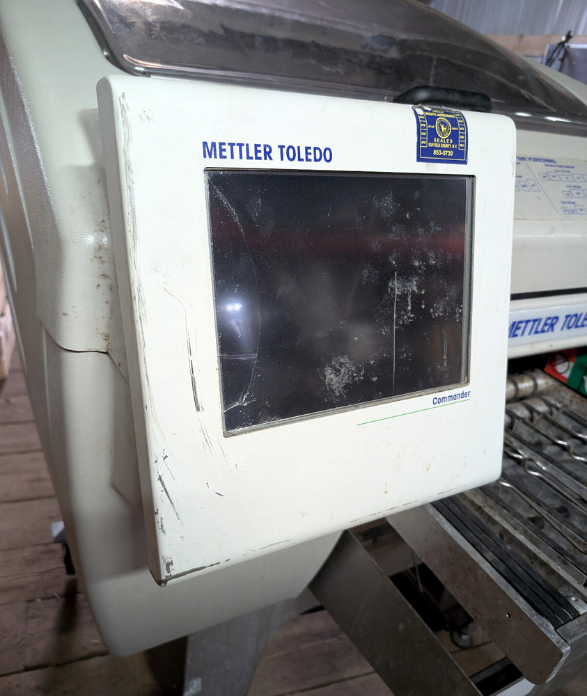 Mettler Toledo Commander Automatic Wrapper w/ Model 317 Thermal Label Printer