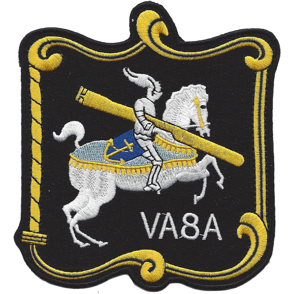 VA-8A Attack Squadron White Knight Patch